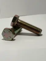 Tap Bolt Grade 8 5/16-18X6 Zinc Yellow FT