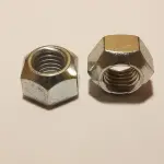 Stover Lock Nut Class 10 M6-1.0 Zinc Clear