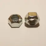 Stover Lock Nut Grade C 1/4-20 Zinc Clear