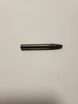 Carbide Burr VF15M2 1/4X5/8X1/4 Round Nose Tree