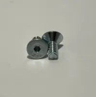Flat Head Cap Screw Alloy Steel #5-40X3/4 Zinc Clear FT