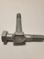 Heavy Hex Bolt A325 Type 1 Structural Steel 3/4-10x2 1/2 Hot Dipped Galvanized FT