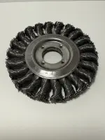 Knot Wire Wheel 4x5/8-11 Wire Diameter .020