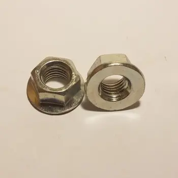 Flange Nut Non Serrated CL10 M8-1.25 ZC