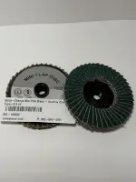 Quick-Change Mini Flap Discs - Alumina Zirconia - Type-S 3 40