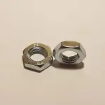 Jam Nut CL4 M6-1.0 Zinc Clear