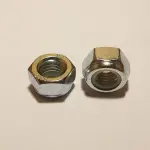 Nylock Lock Nut Class 10 M6-1.0 Zinc Clear