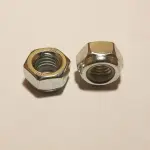 Nylock Lock Nut Class 8 M5-.8 Zinc Clear