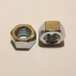 Hex Nut Grade 2 1 1/2-6 Zinc Clear