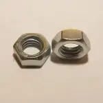 Jam Nut Grade A 1/2-20 Zinc Clear