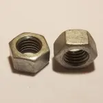 Hex Nut Grade 2 1 1/2-6 Hot Dipped Galvanized