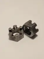 Slotted Nut Grade 2 1 1/2-6 Plain