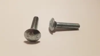 Carriage Bolt Grade A Steel 1/2-13x1 1/4 ZC FT