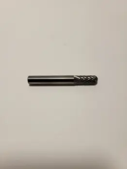 Carbide Burr VC15M2 1/4X5/8X1/4 Ball Nose Cylinder