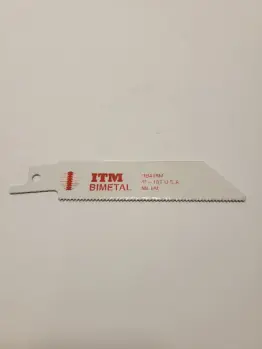 Reciprocating Saw Blade 4" 18 Teeth Metal 3/4X4X.035