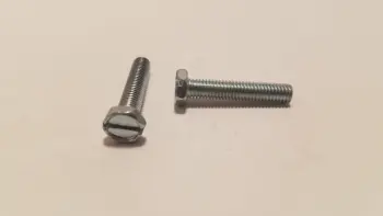 Hex Head MS (Trimmed) Steel 10-32X1 1/2 ZC FT