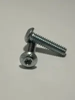 Button Head Cap Screw Alloy 2-56x1/8 Zinc Clear FT